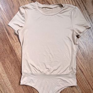 SHEIN Cream Bodysuit